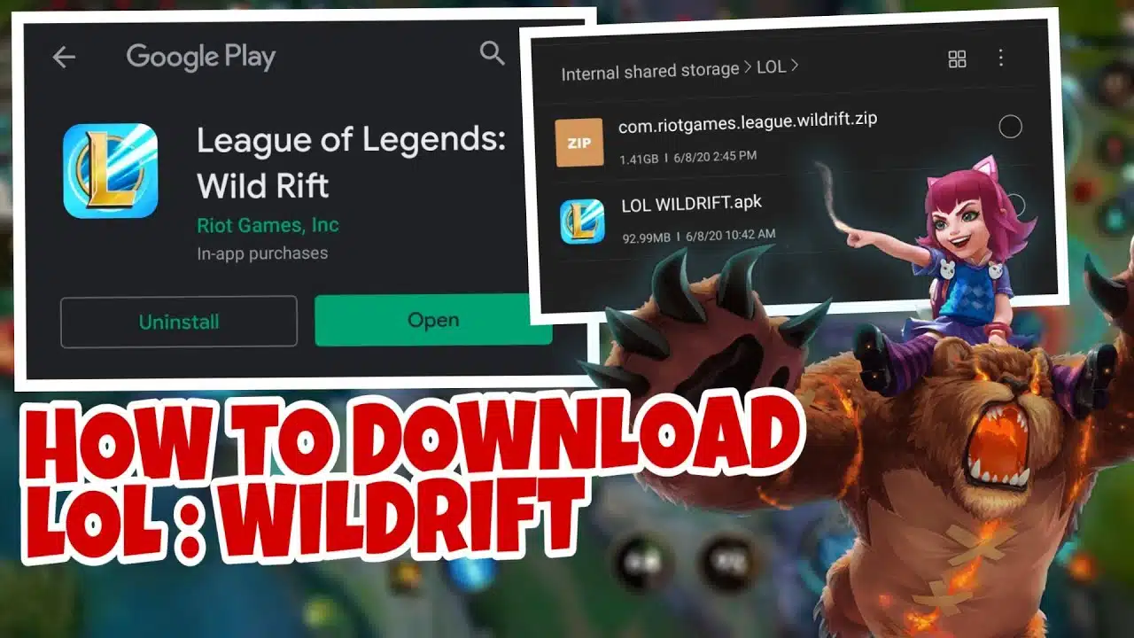 Download Now and Get Ready to Play League of Legends Wild Rift